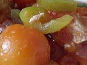 Poulet basquaise mijoteuse