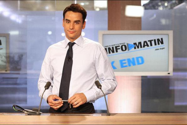 Julian Bugier, journaliste sur i alt=