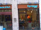 Galerie d'art Egregore Lyon juillet 2010