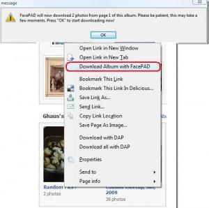 fb wp 2 300x298 Comment télécharger les albums photos de Facebook   FacePad