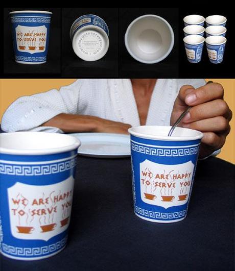 Le fameux Cup à café de New-York version céramique