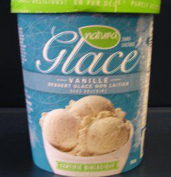 Dessert glacé non laitier de marque natur-a Glacé - Vanille