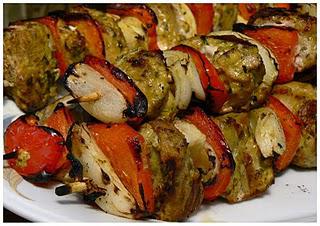 Brochettes de porc souvlaki