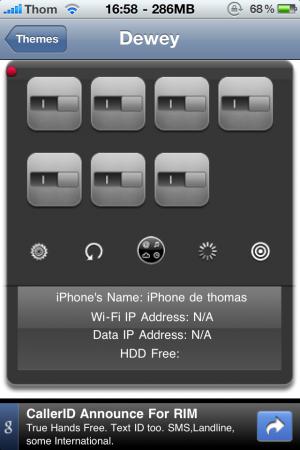 Les 10 thèmes SBSettings les mieux réussis