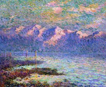 Aquarellistes belges du 19ème siècle – Partie 7 Les Hydrophiles – Willy Schlobach, Léopold Speeckaert, Flori Van Acker Guillaume Vogels. Jan Toorop schlobach-willy-vue-sur-le-lac.1280733919.jpg