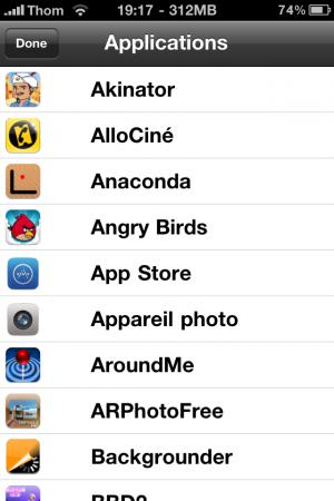 Astuce : désactiver le multi-tâche d’une application !