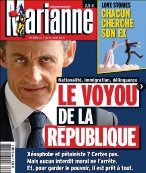 Marianne: Sarkozy Le Voyou de la République