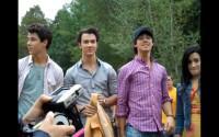 Camp Rock 2 : Le Face à Face - les Frères Jonas et Demi Lovato - en tournage