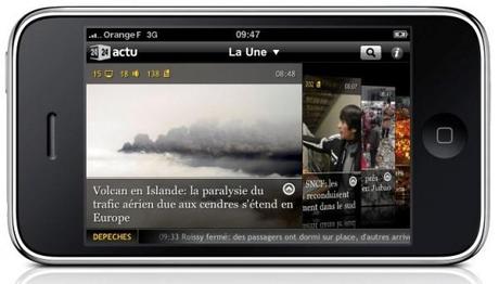 2424actu/Orange: 52 médias sur une seule appli iPhone...
