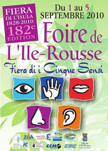 La Foire de l'île Rousse se tiendra cette année du 1er au 5 Septembre.