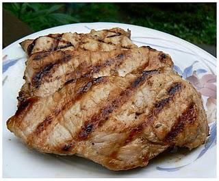 Côtelettes de porc à l'érable et dijon