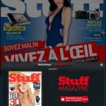 Stuff magazine sur iPad
