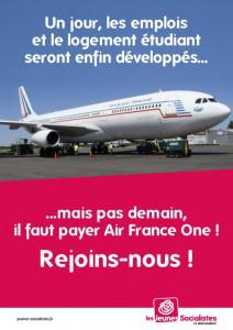 Supprimer les emplois aidés pour payer l’avion de Sarkozy : simple, mais il fallait y penser…