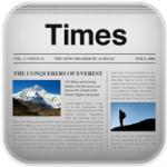 Lisez vos flux RSS sous forme de magazine avec « Times » pour iPad