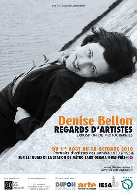 Denise Bellon, Regards d’artistes au Métro Saint-Germain-des-Prés
