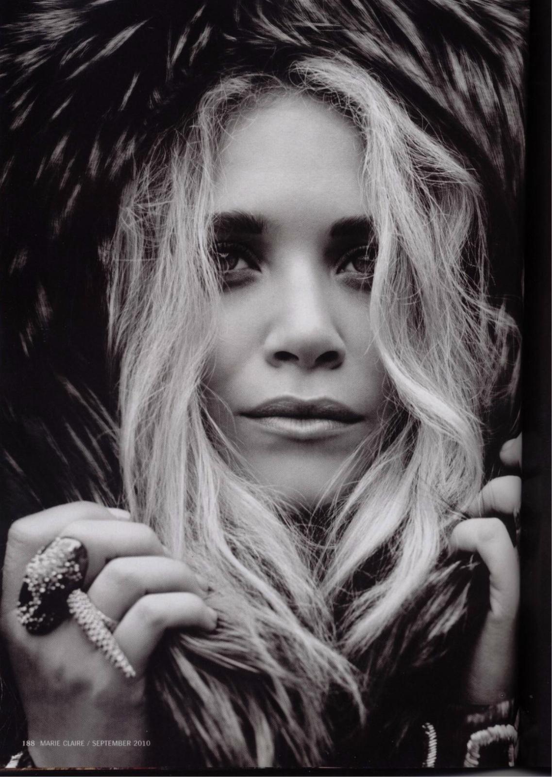 Mary Kate & Ashley Olsen posent pour Marie Claire