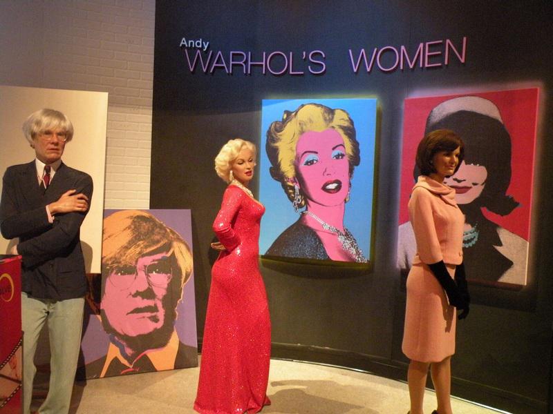 Warhol, statue en cire