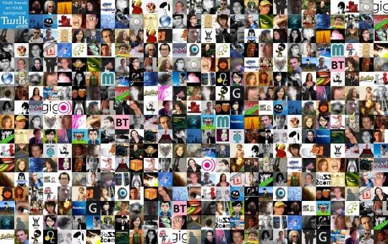twilk twitter followers 550x346 Twitter   Background: Le profil de vos Followers en fond décran