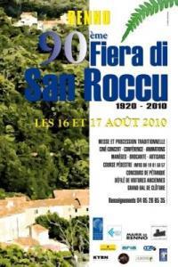 Foire de San Roccu / 90ème édition : Le programme de lundi et mardi prochains.
