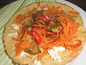 Galette mexicaine (fajitas) – de Melanie