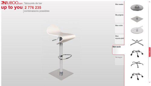 Vos tabourets sur mesure par Miliboo