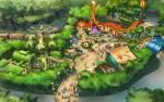 Vue générale de Toy Story Playland au Walt Disney Studios (Disneyland Paris)
