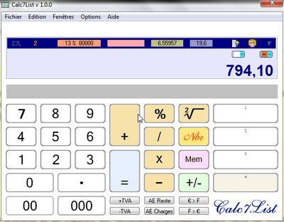 Une calculatrice parlante
