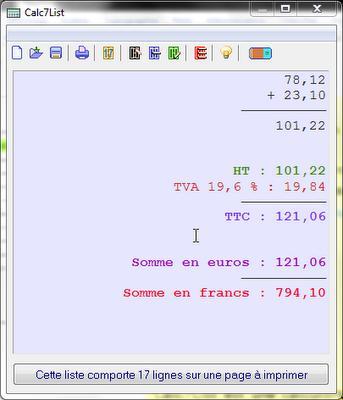 Une calculatrice parlante