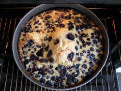 Clafoutis à la mûre