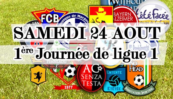 Début du championnat : Samedi 24 aout