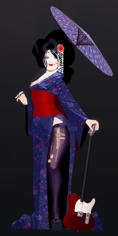 geisha - arthur de pins