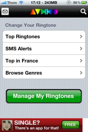 Tutoriel : Changer sa sonnerie d’appel ou SMS avec UnlimTones !