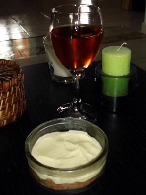 Cheese crumble au citron