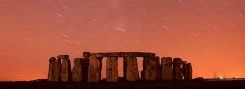 Pluie d'étoiles filantes<br> dans le ciel terrestre