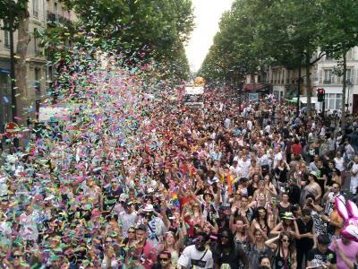 Marche des fiertés LGBT à Paris