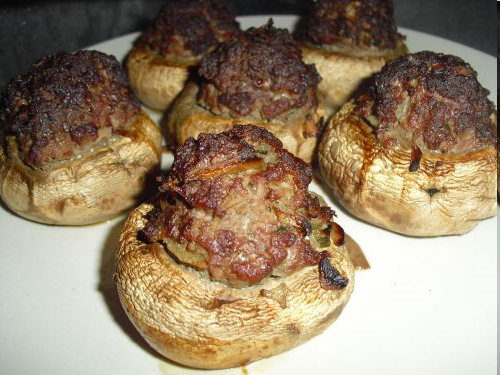 CHAMPIGNONS FARCIS – de Nouschka