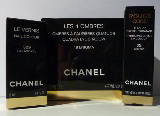 Les Contrastes de Chanel, collection Fall 2010 (craquage inside)
