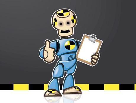 Crash test Mascotte Magik Studio