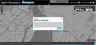 Weeplaces comme complément à FourSquare