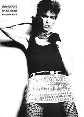 Liya Kebede dans Vogue Italia en septembre