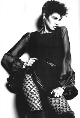 Liya Kebede dans Vogue Italia en septembre