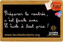 Opération Ecole à tout prix