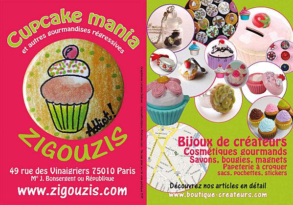 referencement cupcake mania zigouzis 2010