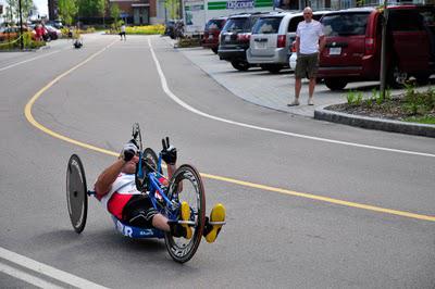 Paracyclisme à Baie-Comeau...