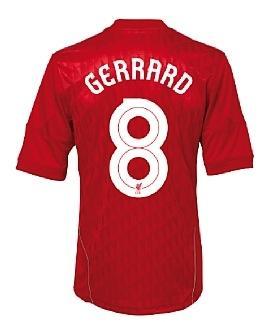 liverpool fc maillots 2011 gerrard Nouveau maillot saison 2010 2011 du FC Liverpool