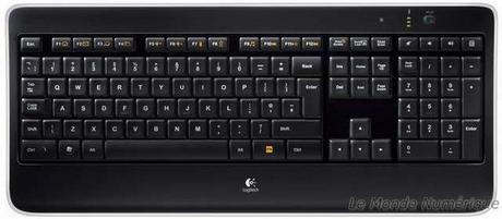 Logitech dévoile son nouveau clavier sans fil rétroéclairé, le K800