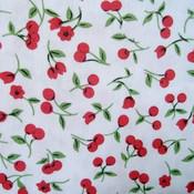 Image of tissu cerises