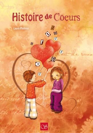 Histoire de coeurs – illustration jeunesse – couverture