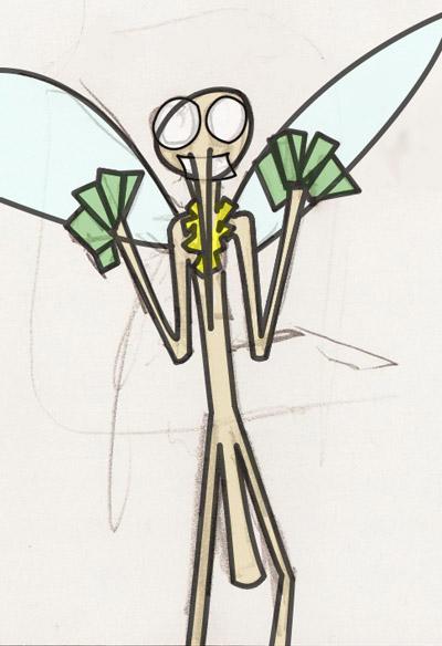 moustique bling-bling