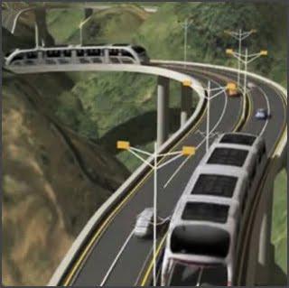 Le bus-tunnel roulant en Chine !